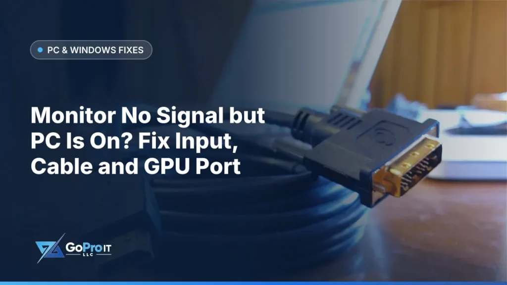 HDMI to DVI video cable coiled on a wooden desk