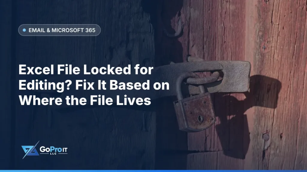 Rusty padlock closing an iron hasp on a weathered red wooden door